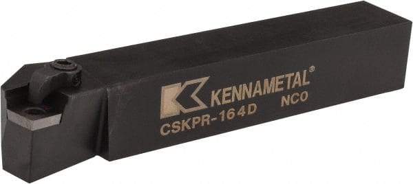 Kennametal - CSKP, Right Hand Cut, 15° Lead Angle, 1" Shank Height x 1" Shank Width, Positive Rake Indexable Turning Toolholder - 6" OAL, SP..42. Insert Compatibility, Series Kendex - A1 Tooling