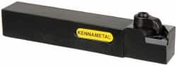 Kennametal - CTAP, Left Hand Cut, 3° Lead Angle, 3/4" Shank Height x 3/4" Shank Width, Positive Rake Indexable Turning Toolholder - 4-1/2" OAL, TP..32. Insert Compatibility, Series Kendex - A1 Tooling