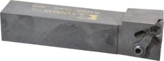 Kennametal - CTFP, Right Hand Cut, 0° Lead Angle, 1" Shank Height x 1" Shank Width, Positive Rake Indexable Turning Toolholder - 5" OAL, TP..42. Insert Compatibility, Series Kendex - A1 Tooling