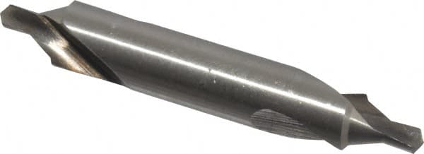 Interstate - #15 Bell Cut 60° Incl Angle High Speed Steel Combo Drill & Countersink - A1 Tooling