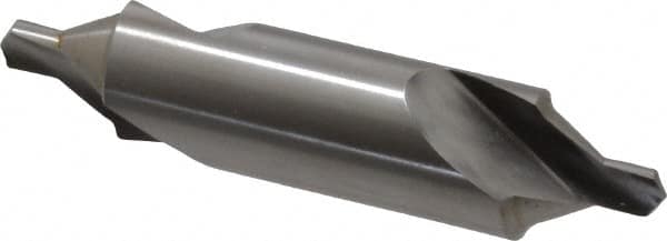 Interstate - #18 Bell Cut 60° Incl Angle High Speed Steel Combo Drill & Countersink - A1 Tooling