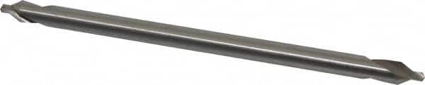 Interstate - #4 Plain Cut 60° Incl Angle High Speed Steel Combo Drill & Countersink - A1 Tooling