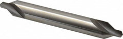 Interstate - #7 Plain Cut 60° Incl Angle High Speed Steel Combo Drill & Countersink - A1 Tooling