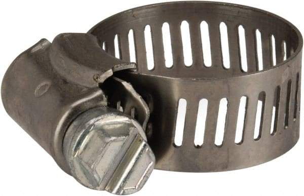 Parker - 0.44 to 1" Diam, Stainless Steel Worm Drive Clamp - A1 Tooling