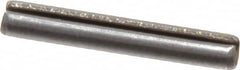 Value Collection - 3mm Diam x 20mm Long Slotted Spring Pin - Grade 1070-1080 Steel, Plain Finish - A1 Tooling