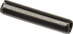 Value Collection - 5mm Diam x 26mm Long Slotted Spring Pin - Grade 1070-1080 Steel, Plain Finish - A1 Tooling