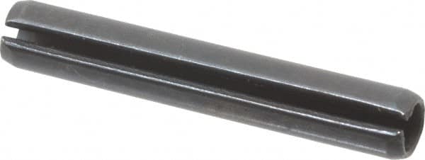 Value Collection - 5mm Diam x 32mm Long Slotted Spring Pin - Grade 1070-1080 Steel, Plain Finish - A1 Tooling