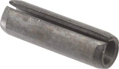 Value Collection - 6mm Diam x 20mm Long Slotted Spring Pin - Grade 1070-1080 Steel, Plain Finish - A1 Tooling