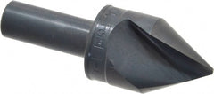 M.A. Ford - 1" Head Diam, 1/2" Shank Diam, 1 Flute 60° High Speed Steel Countersink - Exact Industrial Supply