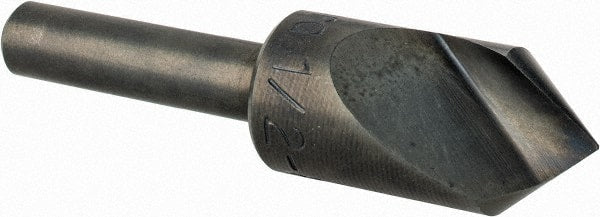 M.A. Ford - 1/2" Head Diam, 1/4" Shank Diam, 1 Flute 82° High Speed Steel Countersink - A1 Tooling