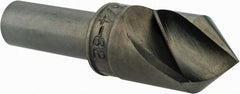 M.A. Ford - 3/4" Head Diam, 1/2" Shank Diam, 1 Flute 82° High Speed Steel Countersink - A1 Tooling