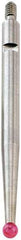 Starrett - 0.8mm Ball Diam, Carbide, Ball Test Indicator Contact Point - 1-5/16" Contact Point Length, Use with Starrett 811 & 811M Dial Test Indicators - A1 Tooling