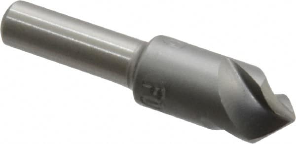 M.A. Ford - 3/8" Head Diam, 1/4" Shank Diam, 3 Flute 90° High Speed Steel Countersink - A1 Tooling