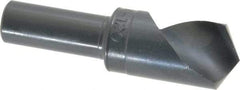 M.A. Ford - 3/4" Head Diam, 1/2" Shank Diam, 1 Flute 120° High Speed Steel Countersink - Bright Finish, 2-3/4" OAL, 0.12" Nose Diam, Single End, Straight Shank, Right Hand Cut - A1 Tooling