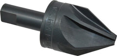 M.A. Ford - 1-1/4" Head Diam, 1/2" Shank Diam, 6 Flute 60° High Speed Steel Countersink - A1 Tooling