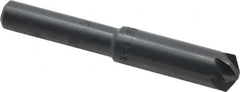 M.A. Ford - 5/16" Head Diam, 1/4" Shank Diam, 6 Flute 120° High Speed Steel Countersink - Bright Finish, 2" OAL, 0.08" Nose Diam, Single End, Straight Shank, Right Hand Cut - A1 Tooling