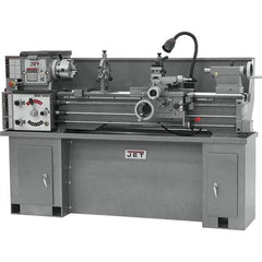 Jet - 13" Swing, 120" Between Centers, 230 Volt, Single Phase Bench Lathe - 5MT Taper, 2 hp, 70 to 1,600 RPM, 1-3/8" Bore Diam - A1 Tooling