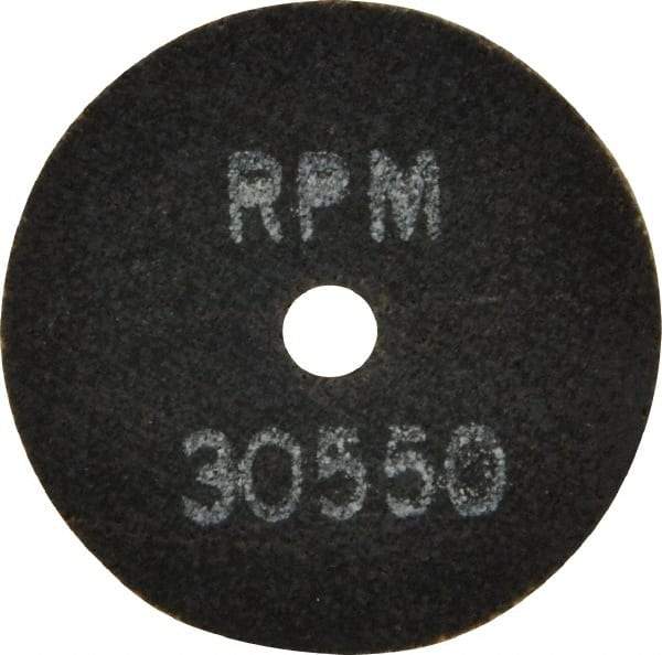 Made in USA - 2" 46 Grit Aluminum Oxide Cutoff Wheel - 1/16" Thick, 1/4" Arbor, 30,550 Max RPM, Use with Die Grinders - A1 Tooling