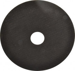 Made in USA - 16" 36 Grit Aluminum Oxide Cutoff Wheel - 7/64" Thick, 1" Arbor, 3,820 Max RPM, Use with Stationary Tools - A1 Tooling