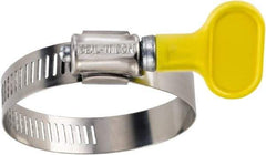 IDEAL TRIDON - SAE Size 48, 2-1/2 to 3-1/2" Diam, Stainless Steel Turn-Key Worm Drive Clamp - 1/2" Wide, Material Grade 201, Series 5Y - A1 Tooling