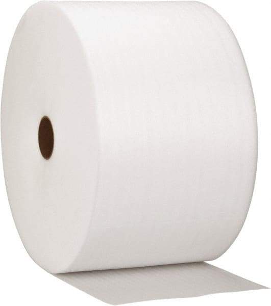 Value Collection - 1,000' Long x 12" Wide x 1/32" Thick, Polyethylene Foam - White - A1 Tooling