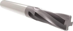 Allied Machine and Engineering - M4x0.70 Metric, 0.115" Cutting Diam, 3 Flute, Solid Carbide Helical Flute Thread Mill - Internal/External Thread, 0.276" LOC, 2" OAL, 1/8" Shank Diam - A1 Tooling