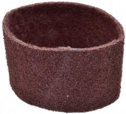 Brite Star - 3-1/2" Wide x 15-1/2" OAL, Aluminum Oxide Abrasive Belt - Aluminum Oxide, Medium, Nonwoven, Series SC-BS - A1 Tooling