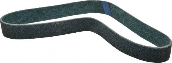 Brite Star - 2" Wide x 48" OAL, Aluminum Oxide Abrasive Belt - Aluminum Oxide, Very Fine, Nonwoven, Series SC-BS - A1 Tooling