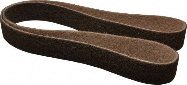 Brite Star - 2" Wide x 72" OAL, Aluminum Oxide Abrasive Belt - Aluminum Oxide, Coarse, Nonwoven, Series SC-LS - A1 Tooling