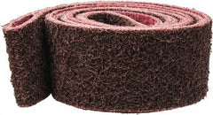 Brite Star - 2" Wide x 72" OAL, Aluminum Oxide Abrasive Belt - Aluminum Oxide, Medium, Nonwoven, Series SC-LS - A1 Tooling