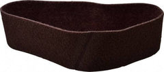 Brite Star - 4" Wide x 36" OAL, Aluminum Oxide Abrasive Belt - Aluminum Oxide, Medium, Nonwoven, Series SC-BS - A1 Tooling