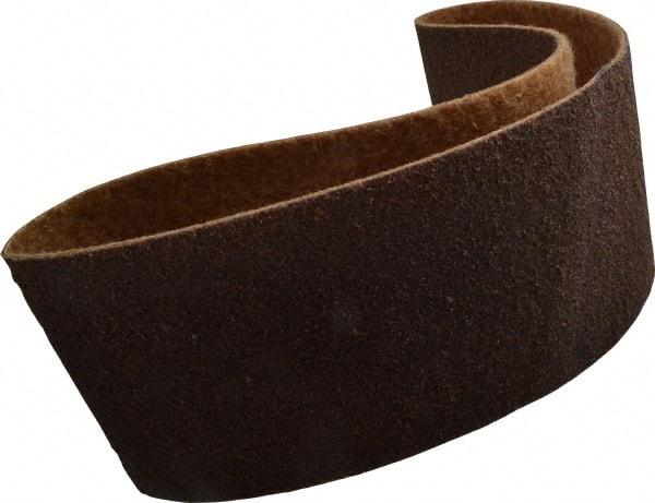 Brite Star - 6" Wide x 48" OAL, Aluminum Oxide Abrasive Belt - Aluminum Oxide, Coarse, Nonwoven, Series SC-BS - A1 Tooling