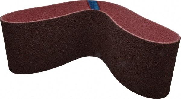 Brite Star - 6" Wide x 48" OAL, Aluminum Oxide Abrasive Belt - Aluminum Oxide, Medium, Nonwoven, Series SC-LS - A1 Tooling