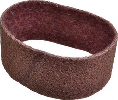 Brite Star - 3" Wide x 18" OAL, Aluminum Oxide Abrasive Belt - Aluminum Oxide, Medium, Nonwoven, Series SC-BS - A1 Tooling