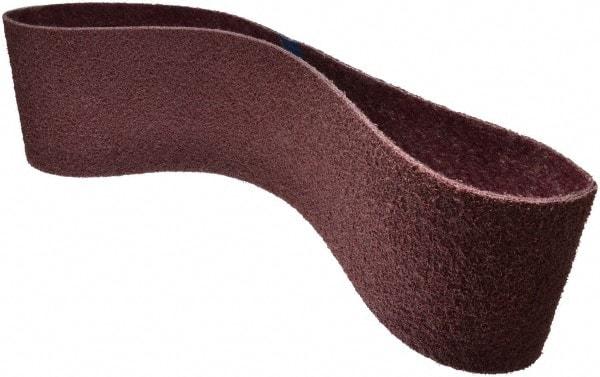 Brite Star - 6" Wide x 48" OAL, Aluminum Oxide Abrasive Belt - Aluminum Oxide, Medium, Nonwoven, Series SC-BS - A1 Tooling