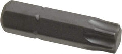 Wera - 1/4" Drive T40 Torx Screwdriver Bit - 1" OAL, Insert Bit - A1 Tooling