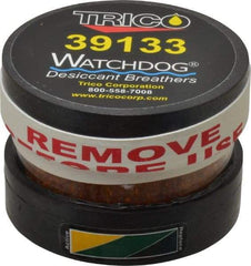 Trico - 1/2 Thread, 3-1/4" Diam, 2" High, 10 CFM Air Flow, ABS Plastic and Impact Modified Acrylic Dessicant Breather - -28.89 to 93.33°C, FNPT - A1 Tooling