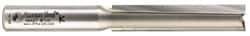 Amana Tool - 1/2" Diam, 1/2" Shank Diam, 2-1/2" Length of Cut, 2 Flute Straight Plunge Router Bit - 4-1/2" Overall Length, Carbide Tipped - A1 Tooling