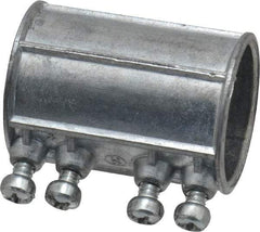 Thomas & Betts - 1-1/4" Trade, Die Cast Zinc Set Screw EMT Conduit Coupling - Noninsulated - A1 Tooling