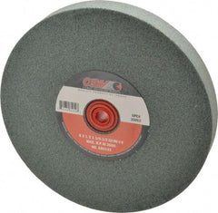 Camel Grinding Wheels - 80 Grit Silicon Carbide Bench & Pedestal Grinding Wheel - 8" Diam x 1" Hole x 1" Thick, 3600 Max RPM, I Hardness, Medium Grade , Vitrified Bond - A1 Tooling