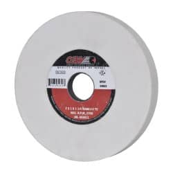 Camel Grinding Wheels - 7" Diam x 1-1/4" Hole x 1" Thick, K Hardness, 60 Grit Surface Grinding Wheel - Aluminum Oxide, Type 5, Medium Grade, 3,760 Max RPM, Vitrified Bond, One-Side Recess - A1 Tooling