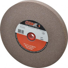 Camel Grinding Wheels - 60 Grit Aluminum Oxide Bench & Pedestal Grinding Wheel - 10" Diam x 1-1/4" Hole x 1" Thick, 2483 Max RPM, M Hardness, Medium Grade , Vitrified Bond - A1 Tooling