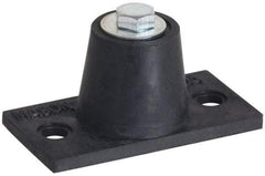 Mason Ind. - 1/2-13 Bolt Thread, 6-3/4" Long x 4-3/8" Wide x 2-3/4" High Stud Mount Leveling Pad & Mount - 4,300 Max Lb Capacity, 3-3/8" Base Diam - A1 Tooling