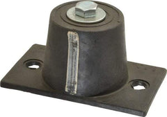 Mason Ind. - 1/2-13 Bolt Thread, 5-1/2" Long x 3-5/16" Wide x 2-3/4" High Stud Mount Leveling Pad & Mount - 750 Max Lb Capacity, 2-9/16" Base Diam - A1 Tooling