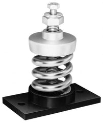 Mason Ind. - 3/8-16 Bolt Thread, 3-5/8" Long x 2-1/4" Wide x 4-1/4" High Stud Mount Leveling Pad & Mount - 125 Max Lb Capacity - A1 Tooling