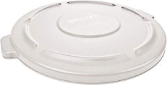 Rubbermaid - Round Lid for Use with 20 Gal Round Trash Cans - White, Polyethylene, For Brute Trash Cans - A1 Tooling