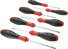 Wiha - 7 Piece TR7 to TR25 Ergonomic Handle Torx Driver Set - TR7, TR8, TR9, TR10, TR15, TR20, TR25 - A1 Tooling