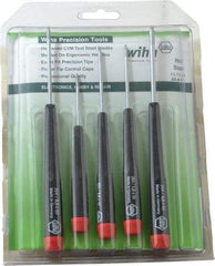 Wiha - 5 Piece, Hex Driver Set - Hex - A1 Tooling