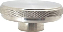 Gibraltar - 3" Head, Knurled Knob - Blank, Stainless Steel - A1 Tooling