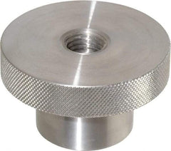 Gibraltar - 3" Head, Knurled Knob - Tapped Thru, Stainless Steel - A1 Tooling